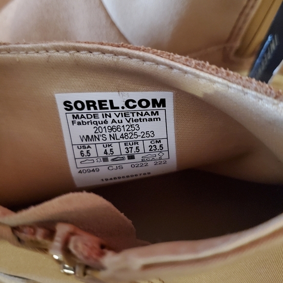 Sorel Women's Kinetic Breakthru Acadia Boot Size 6.5 - Picture 5 of 10